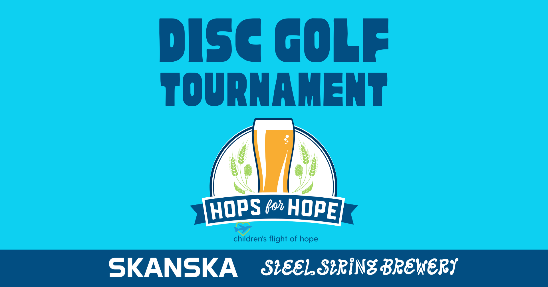 Disc Golf Tournament Hops 4 Hope Steel String Brewery