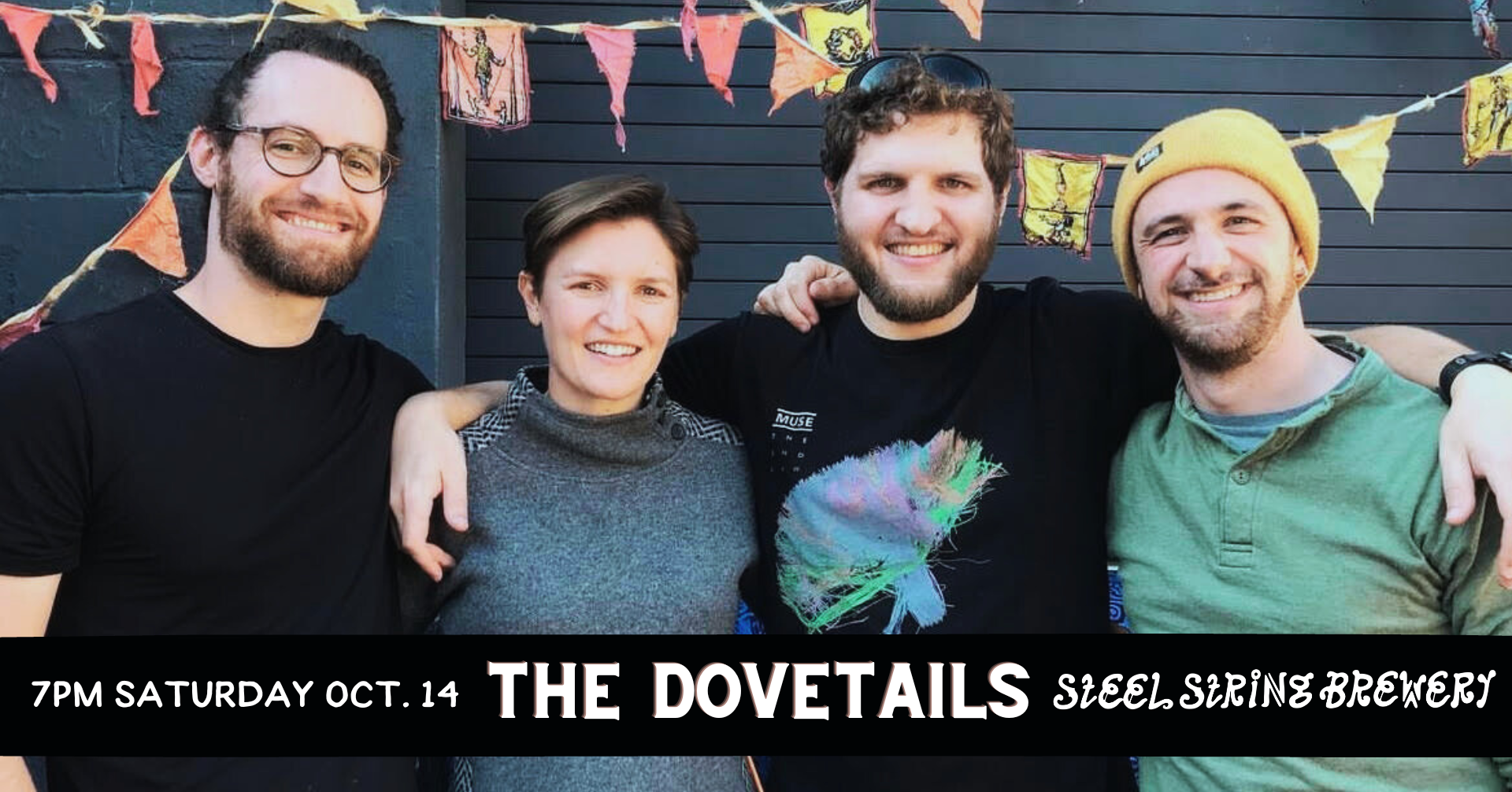 Saturday Night Live Music w/ The Dovetails Steel String Brewery