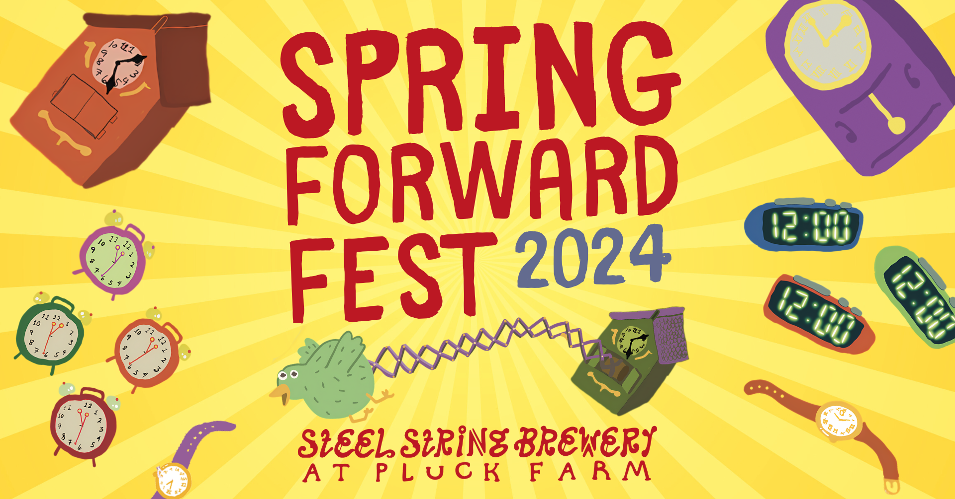 Spring Forward Fest 2024 Steel String Brewery