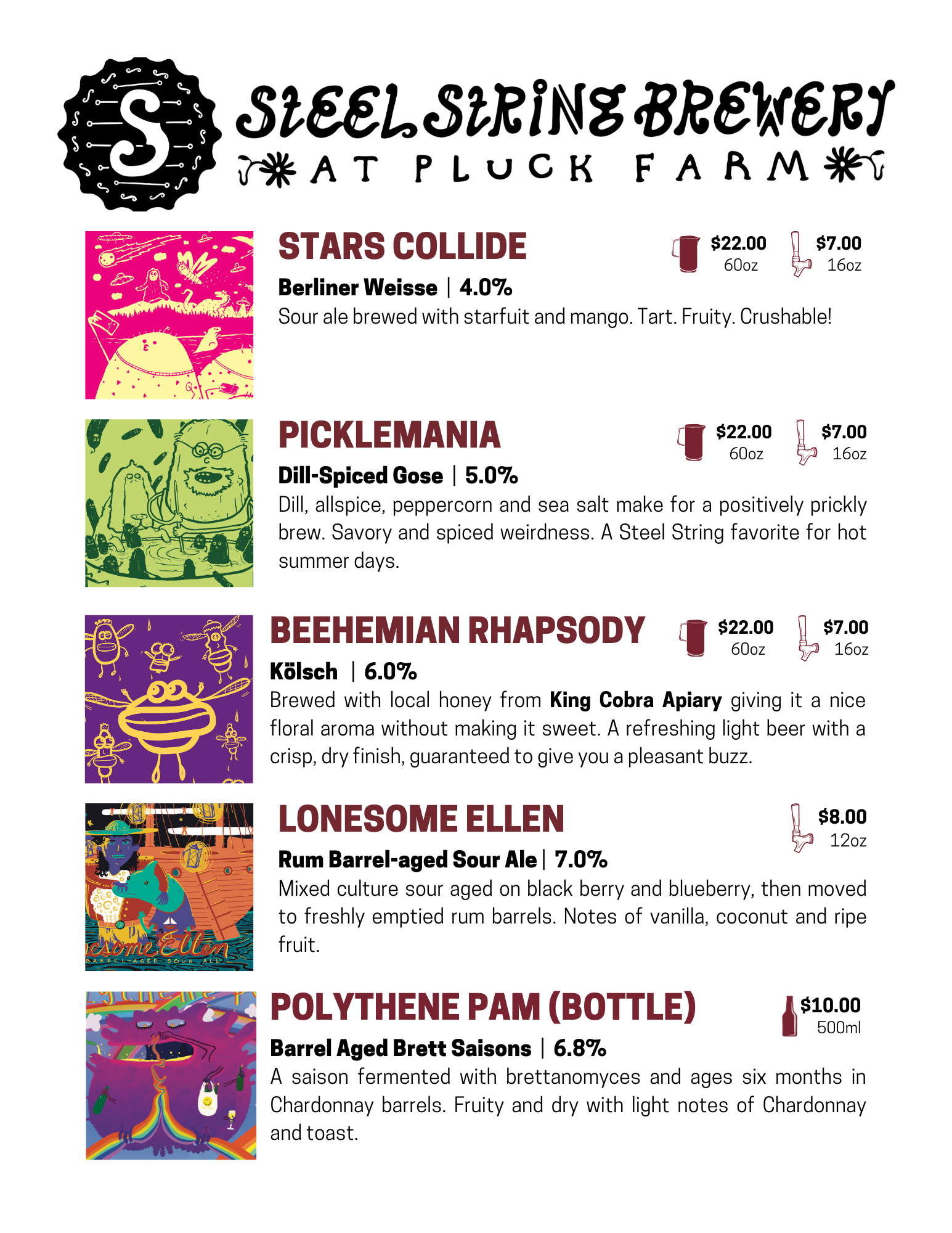 Steel String Brewery at Pluck Farm Steel String Brewery