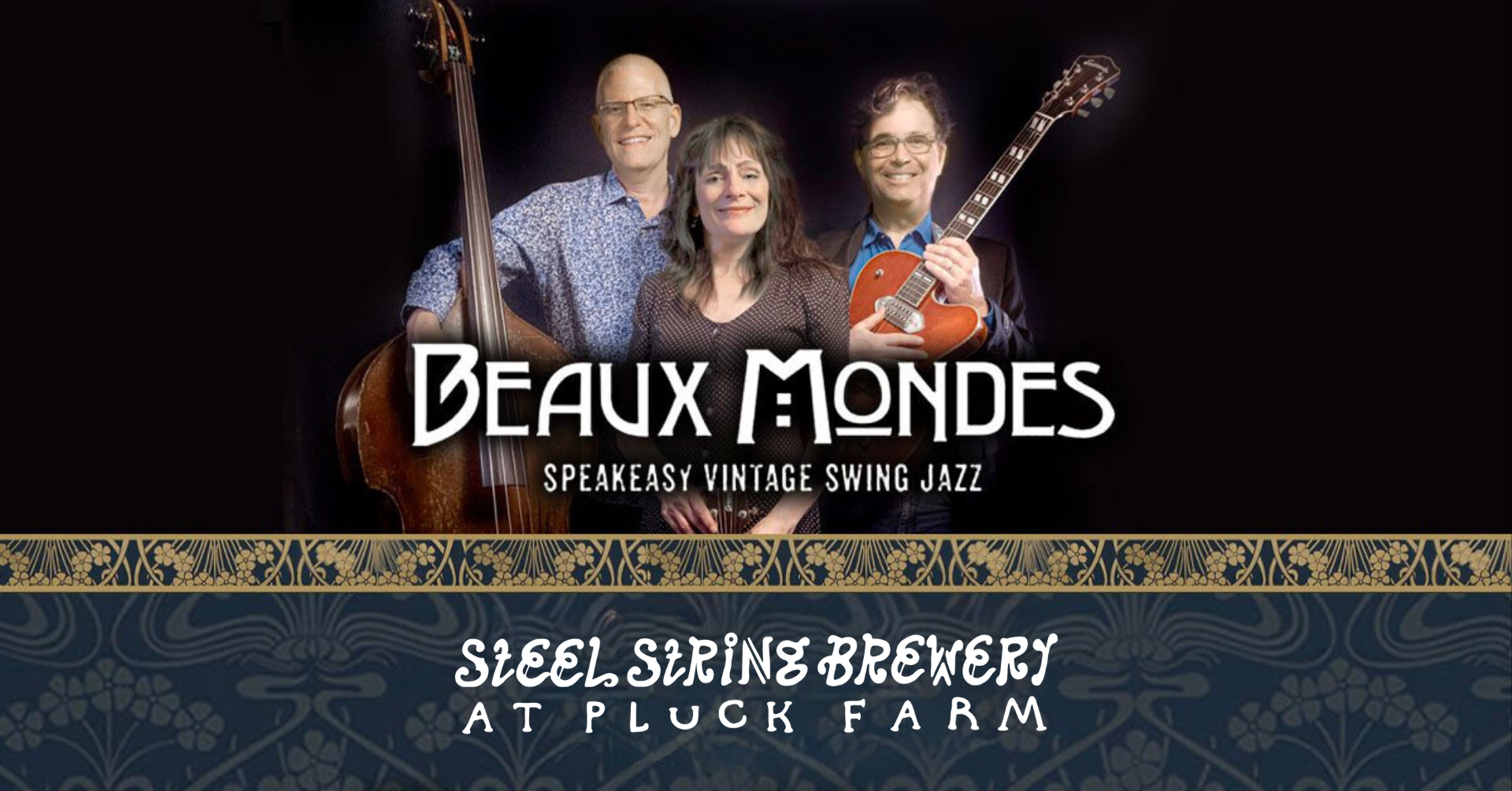 Beaux Mondes Live at Pluck Farm Steel String Brewery